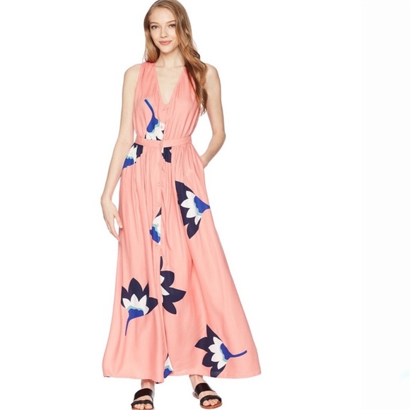 NWOT Roxy Apache Nature Lobster Bisque Dress - Picture 2 of 11